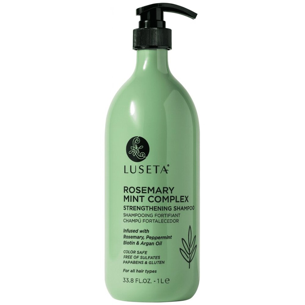 Luseta Rosemary Mint Complex Shampoo 33.8 oz Add Shine for All Hair Types
